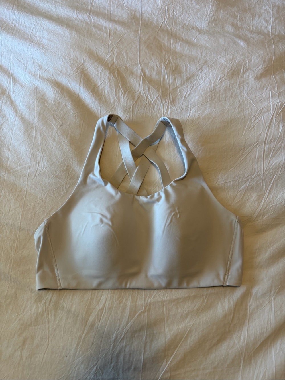 Women’s Lululemon Strappy Back Sports Bra - White